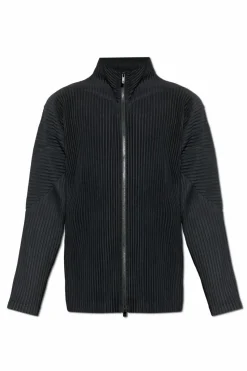 Homme Plissé Issey Miyake BLACK Pleated sweatshirt