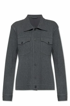 Homme Plissé Issey Miyake GREY Pleated Jacket