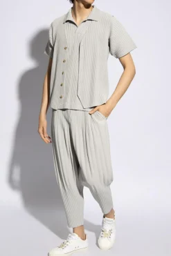 Homme Plissé Issey Miyake GREY Pleated Vest
