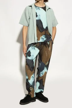 Homme Plissé Issey Miyake MULTICOLOUR Pleated trousers