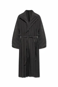 Homme Plissé Issey Miyake BLACK Pleated Coat