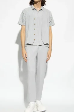 Homme Plissé Issey Miyake GREY Pleated vest