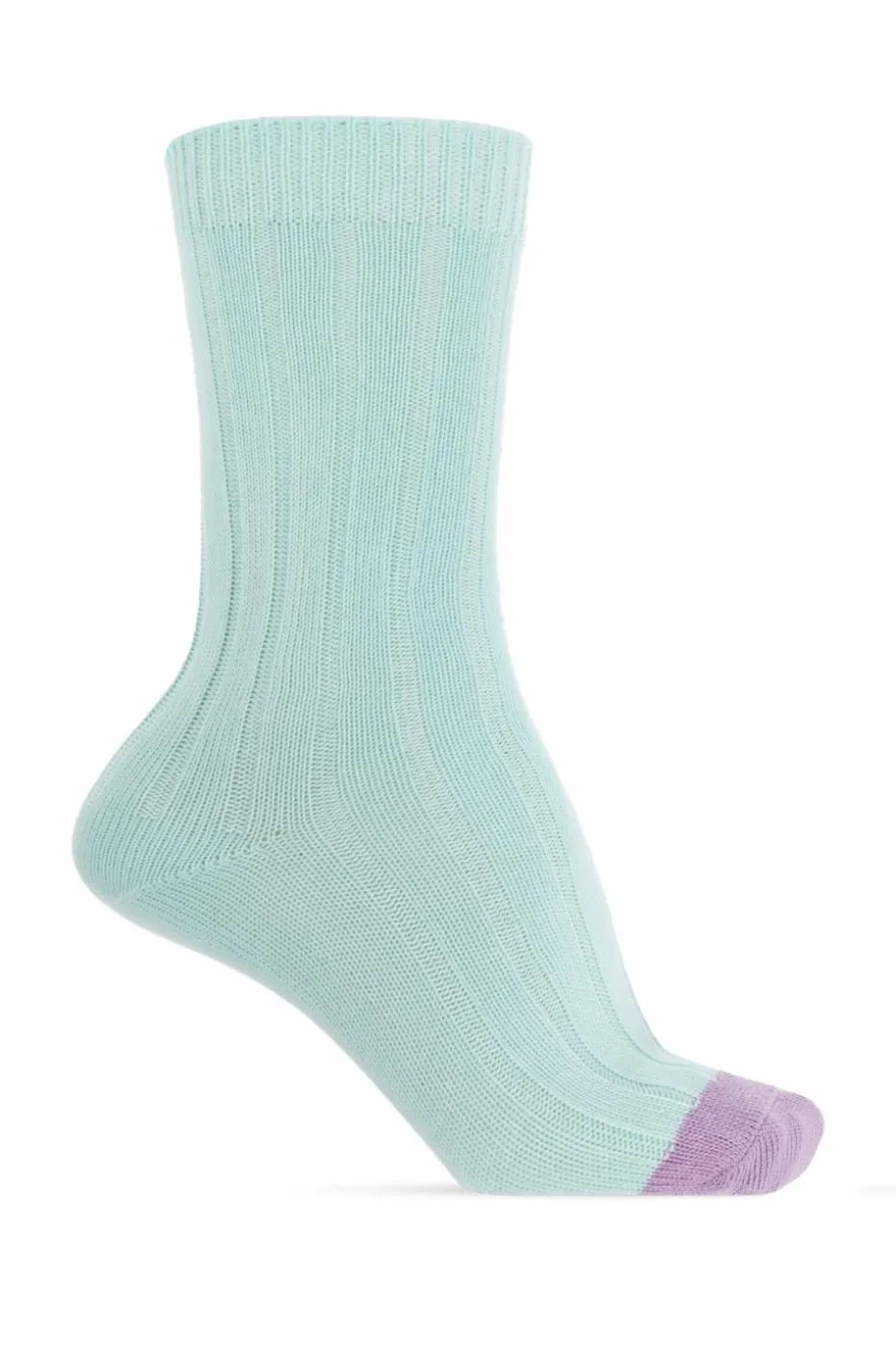Homme Plissé Issey Miyake light blue Logo socks