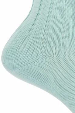 Homme Plissé Issey Miyake light blue Logo socks