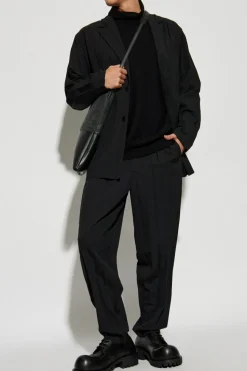 Homme Plissé Issey Miyake BLACK Pleated Pants