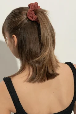 Hunza G BROWN Hair tie