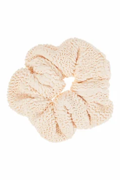 Hunza G cream Hair tie