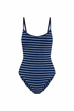 Hunza G NAVY BLUE One-piece swimsuit "Pamela"
