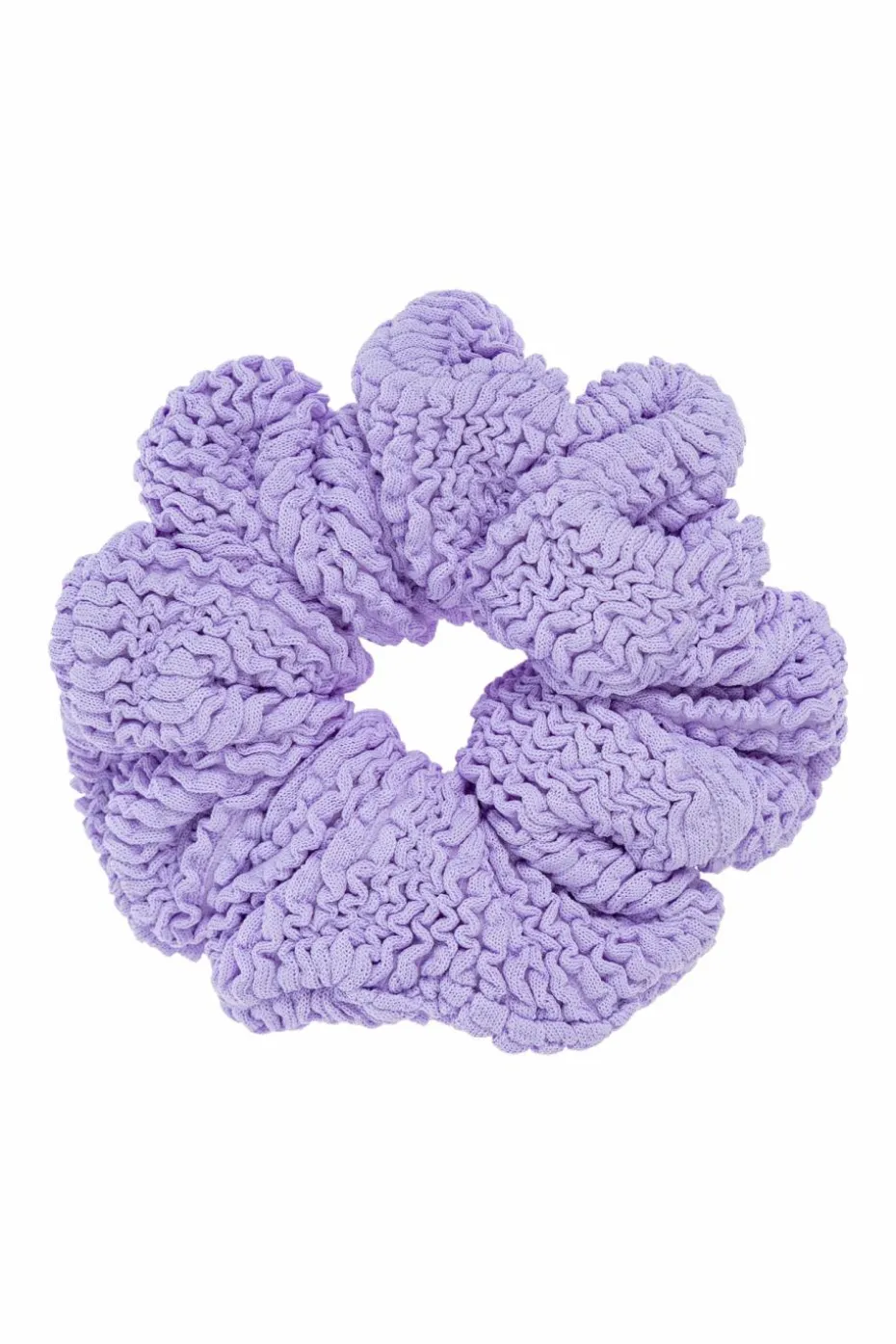 Hunza G PURPLE Hair scrunchie