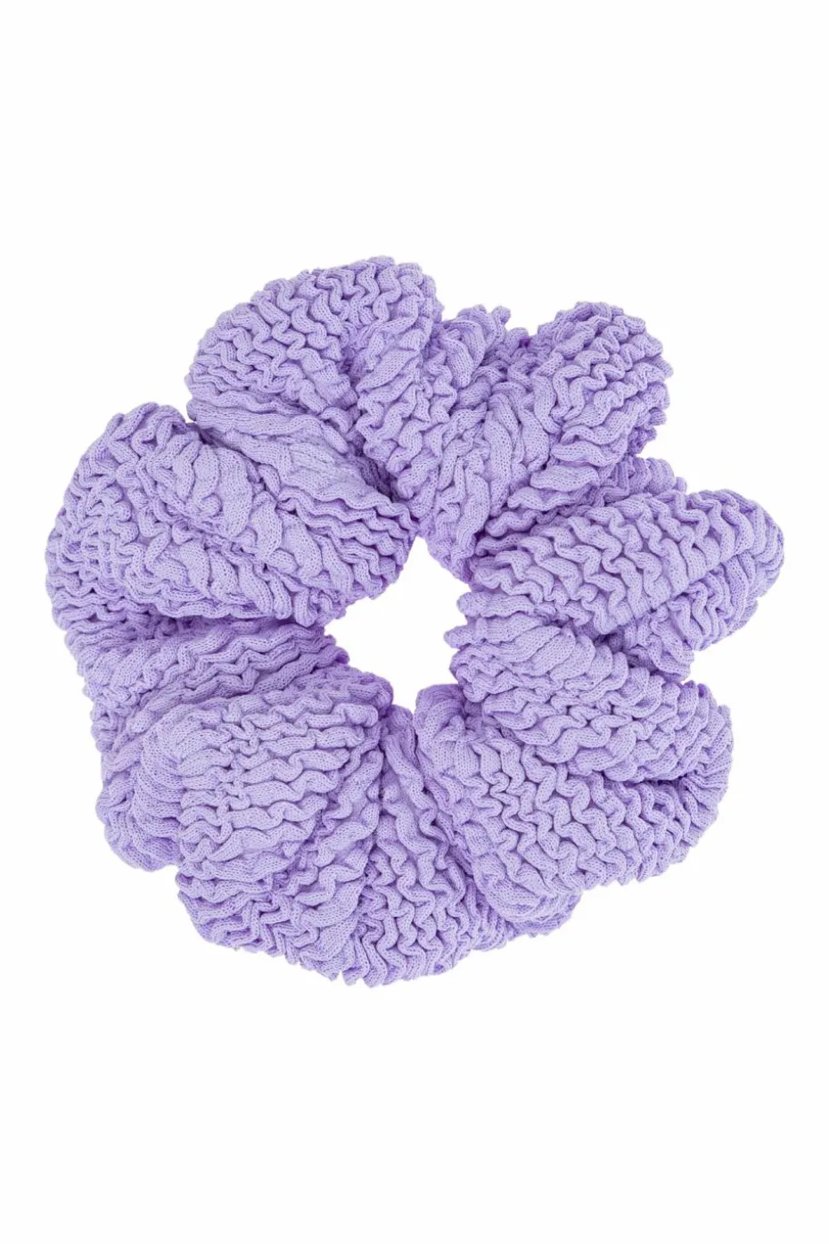 Hunza G PURPLE Hair scrunchie