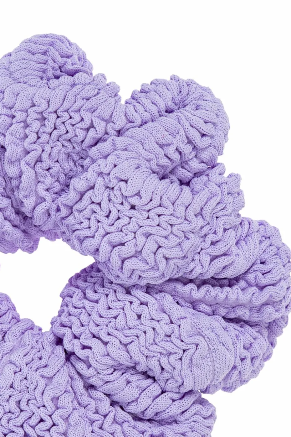Hunza G PURPLE Hair scrunchie