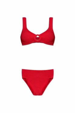 Hunza G RED Two-piece swimsuit "Nadine"