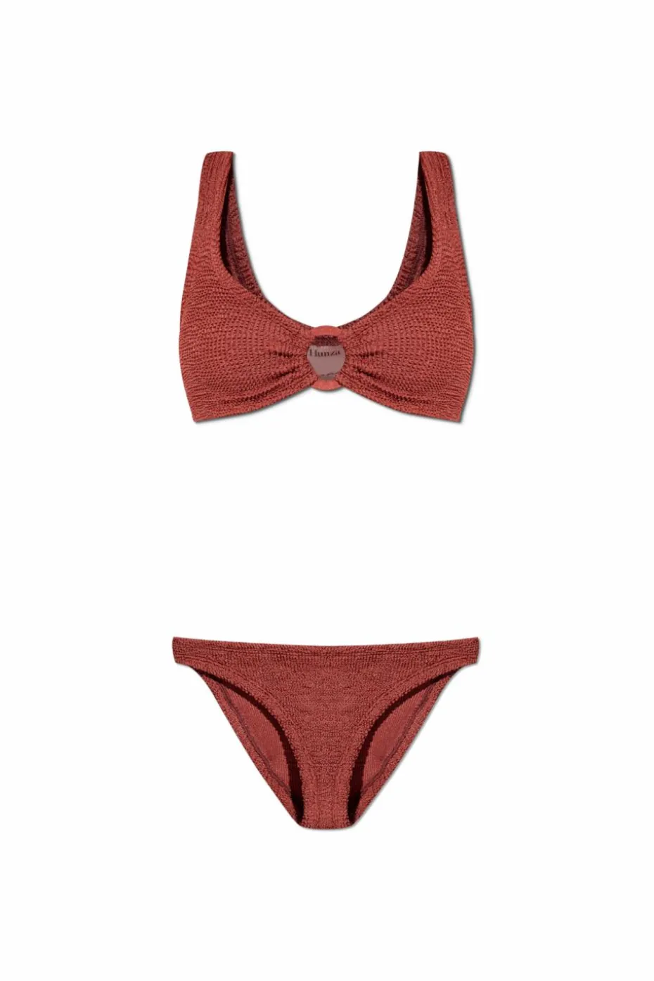 Hunza G RED Two-piece swimsuit "Julia"