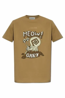 Iceberg beige T-shirt with print