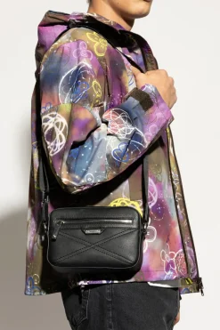 Iceberg BLACK Leather shoulder bag