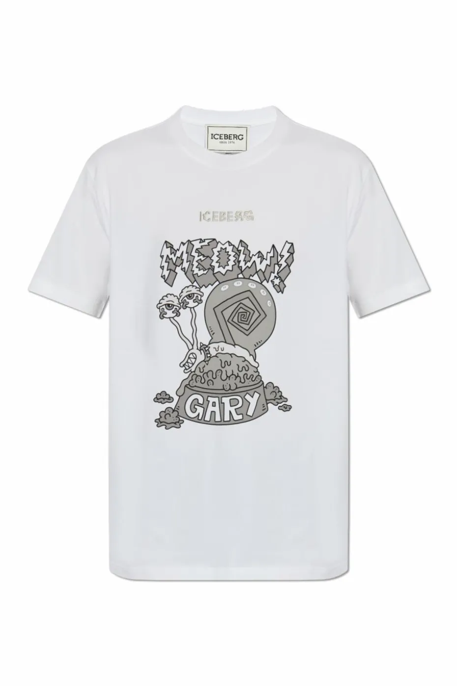 Iceberg WHITE Printed T-shirt