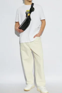 Iceberg WHITE T-shirt with patches and print