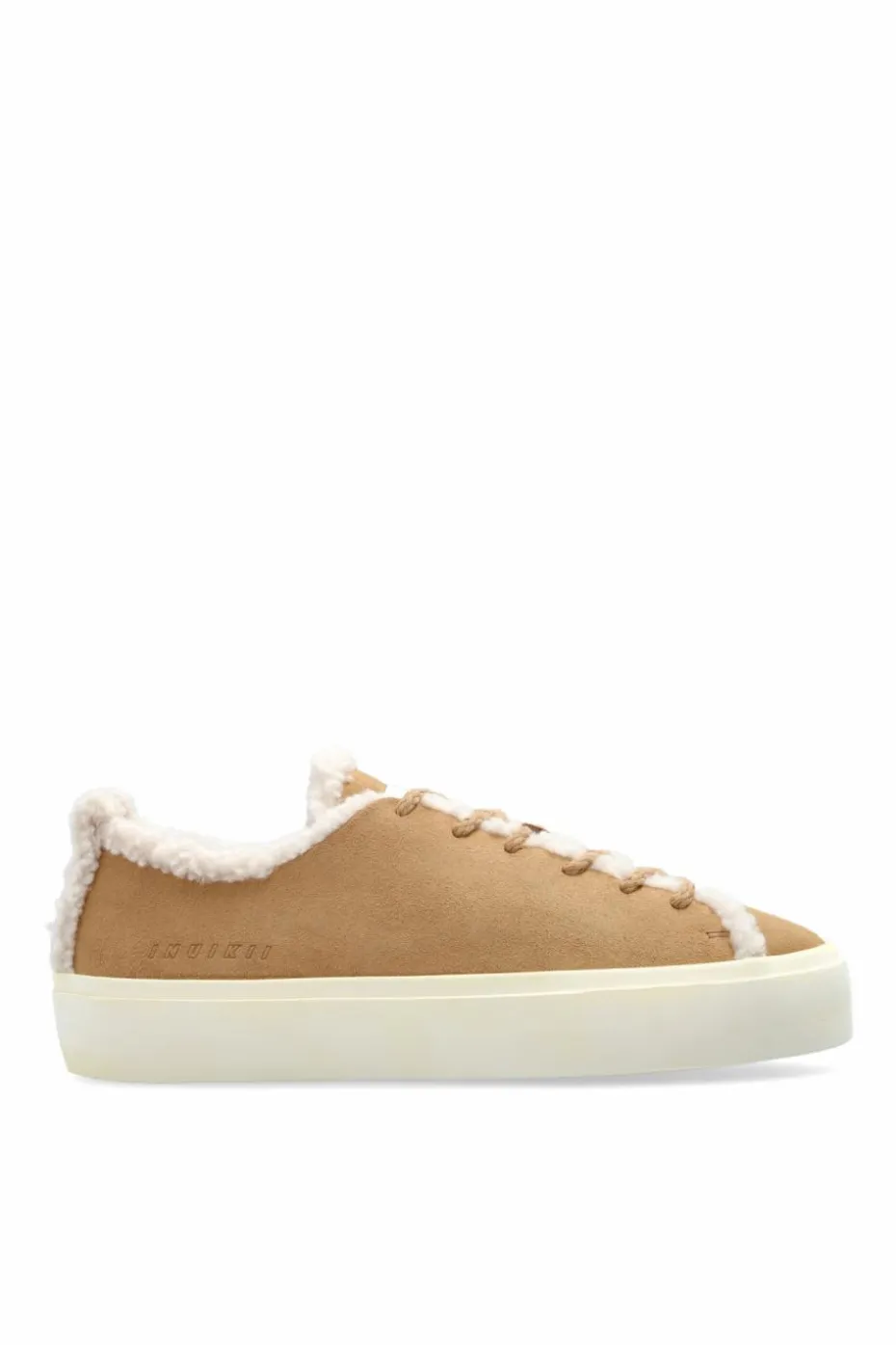 Inuikii beige “Shearling Low” shoes