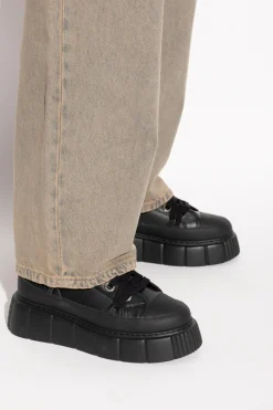 Inuikii BLACK "Leather Matilda" shoes