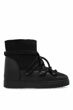 Inuikii BLACK Snow Boots "Classic Wedge"