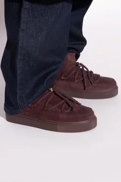 Inuikii BURGUNDY "Classic Low" snow boots