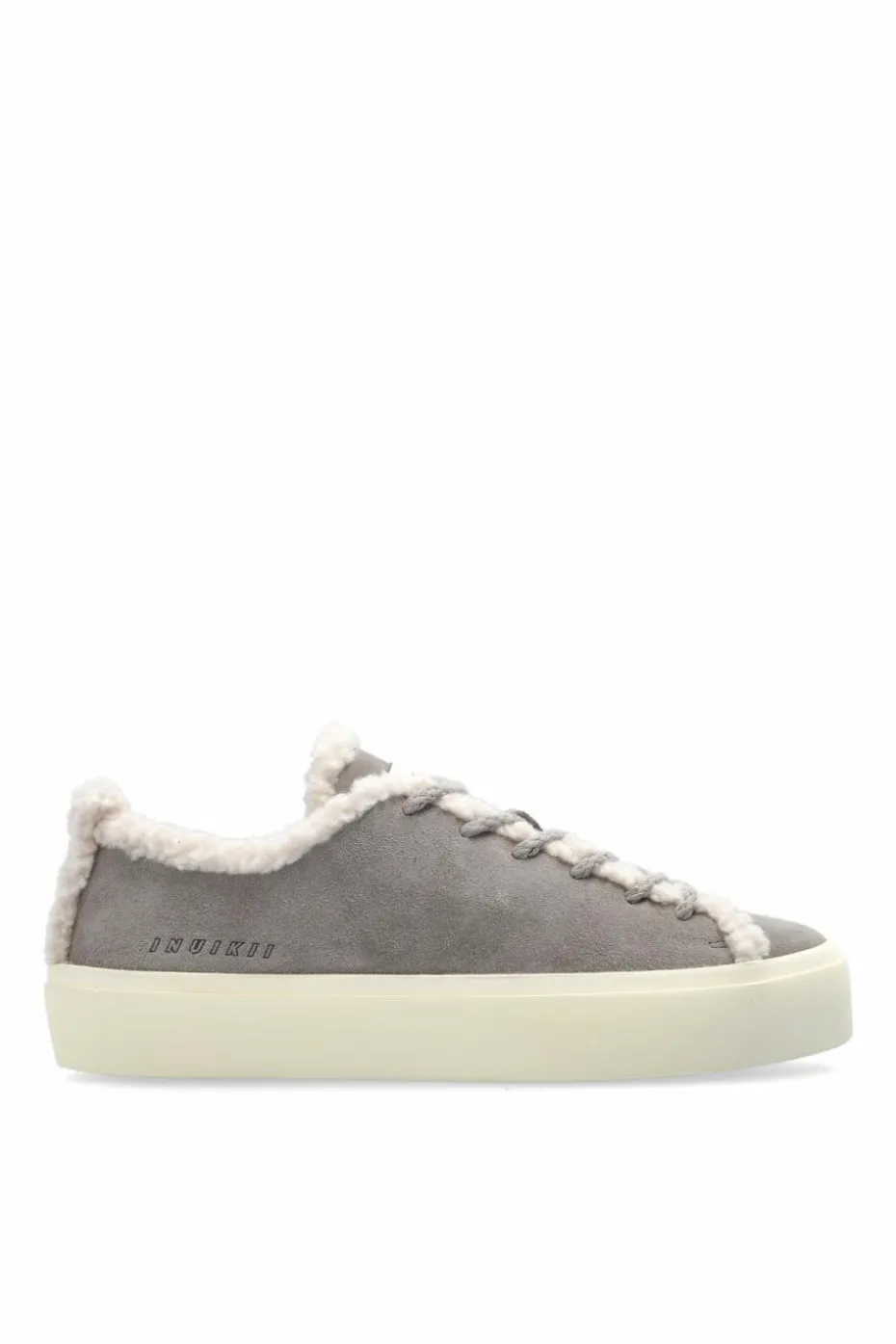 Inuikii GREY "Shearling Low" shoes