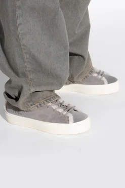 Inuikii GREY "Shearling Low" shoes