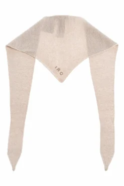Iro beige Triangular shawl 'Tritri'