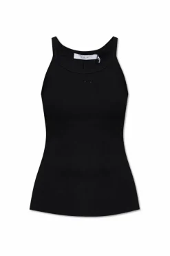 Iro BLACK Ribbed top "Palissa"