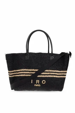 Iro BLACK Shopper bag `Narcy`