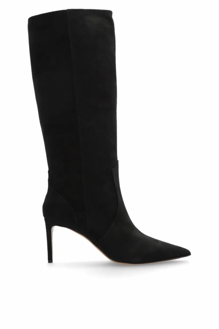 Iro BLACK Suede heeled boots "Davyn"