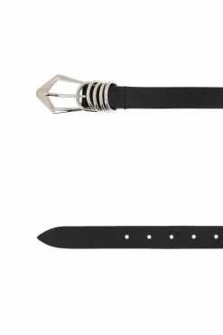 Iro BLACK ‘Sugar’ leather belt