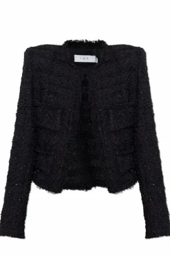Iro BLACK Tweed blazer "Safira"