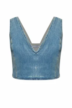Iro BLUE Denim top `Illian’