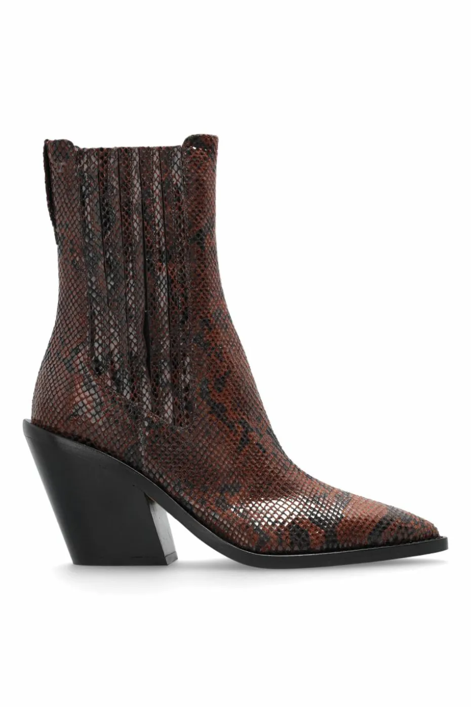 Iro BROWN Heeled ankle boots "Mazola"