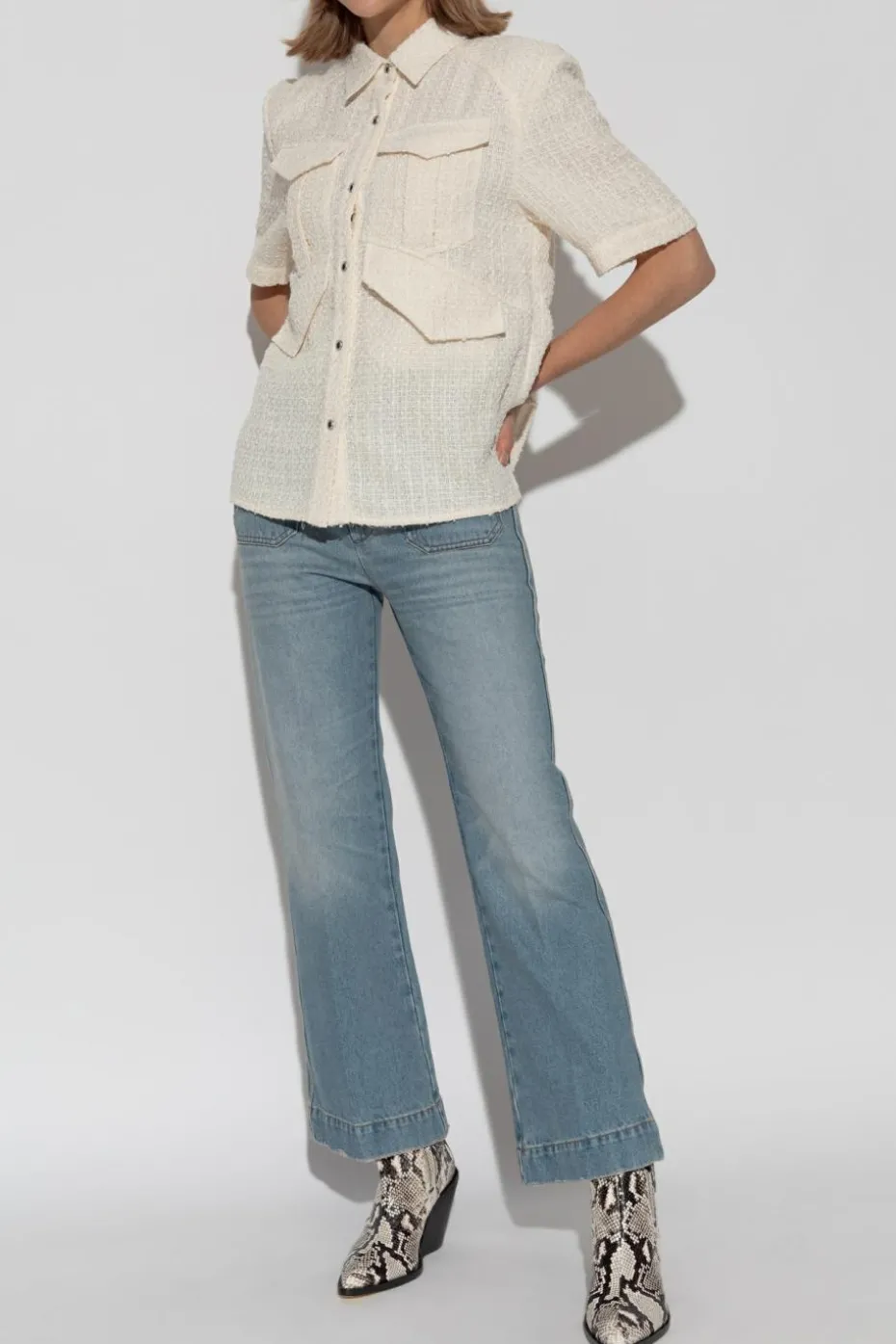 Iro cream Shirt Sarina