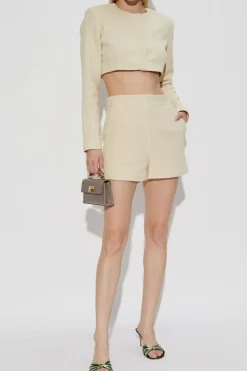 Iro cream Short jacket Saline