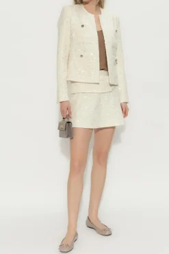 Iro cream Skirt Assil