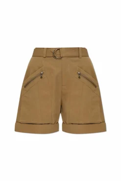 Iro GREEN Hano shorts