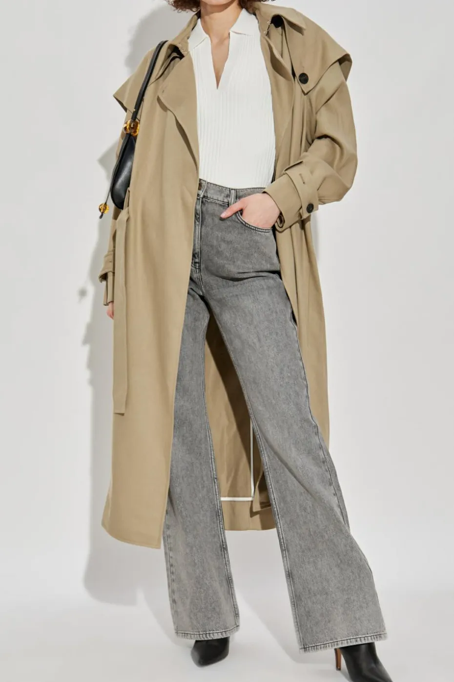 Iro GREEN Trench coat "Qaro"