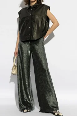 Iro GREY Sequin pants Noliala