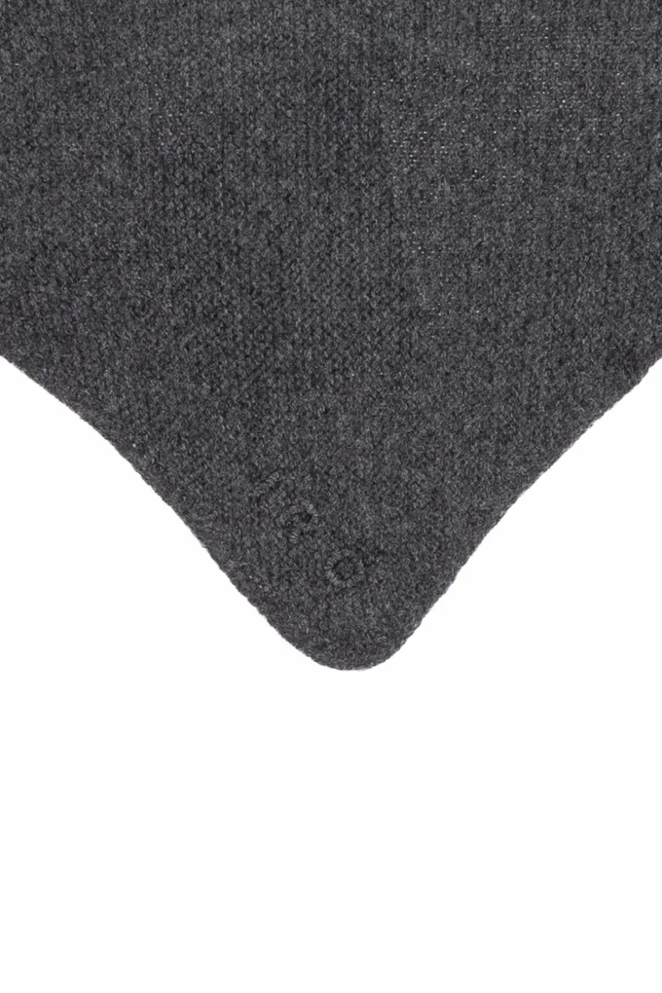 Iro GREY "Tritri" triangular scarf