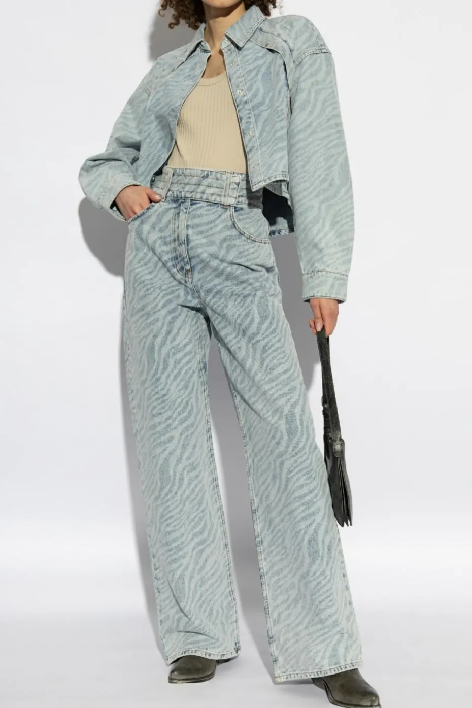 Iro light blue Denim shirt Aslem