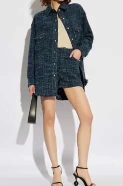 Iro NAVY BLUE Shirt Binna