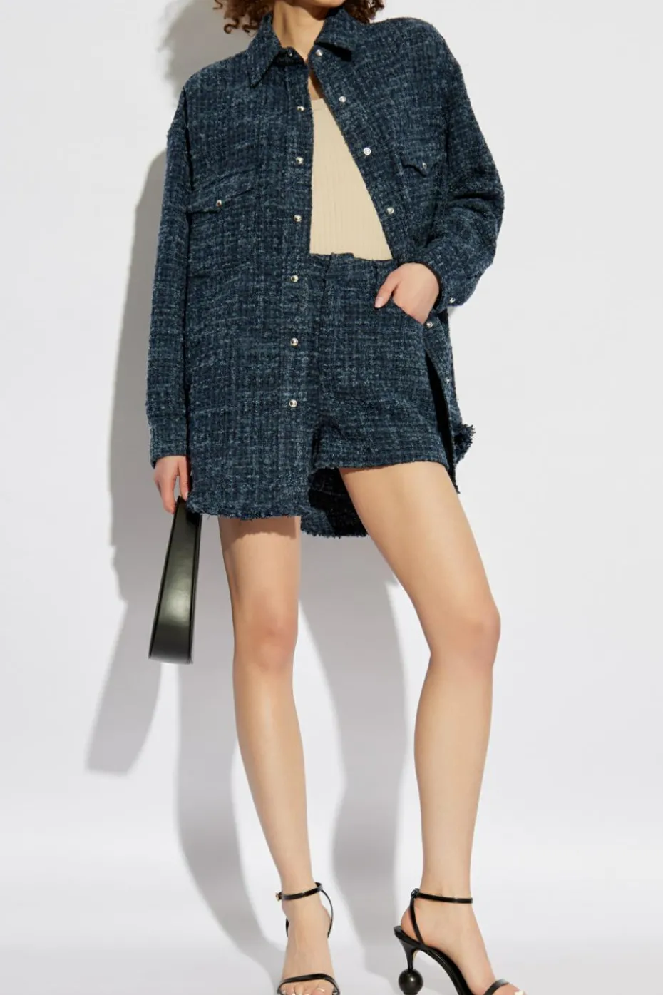 Iro NAVY BLUE Shorts Bonnia