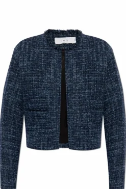 Iro NAVY BLUE Tweed blazer Baluna