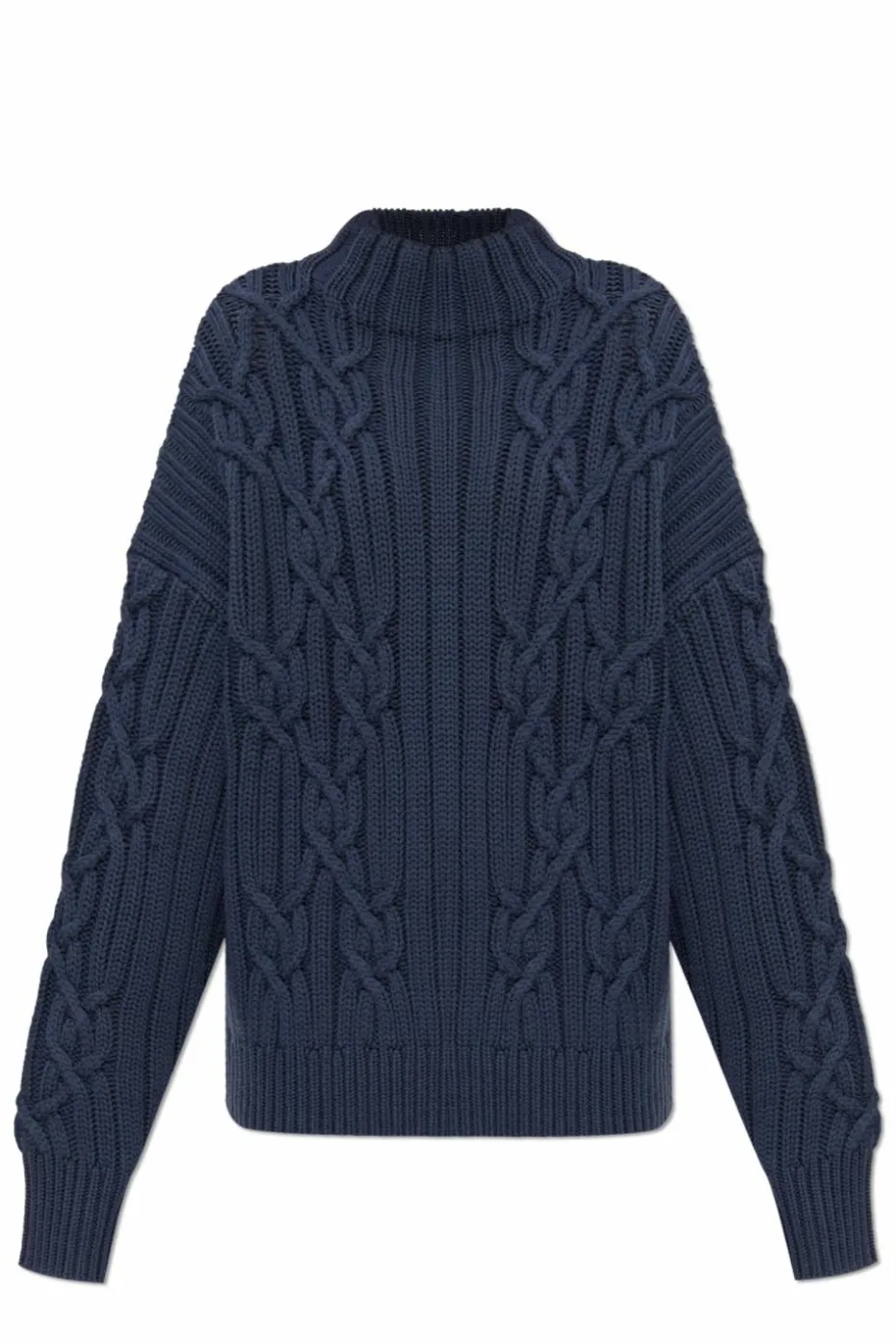 Iro NAVY BLUE Wool sweater `Novani`
