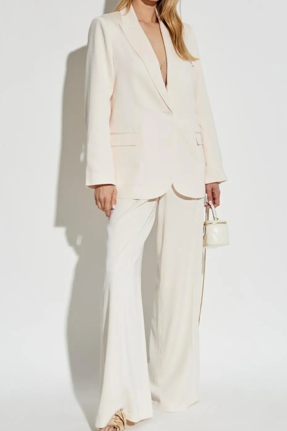 Iro PINK Creased trousers 'Saby'