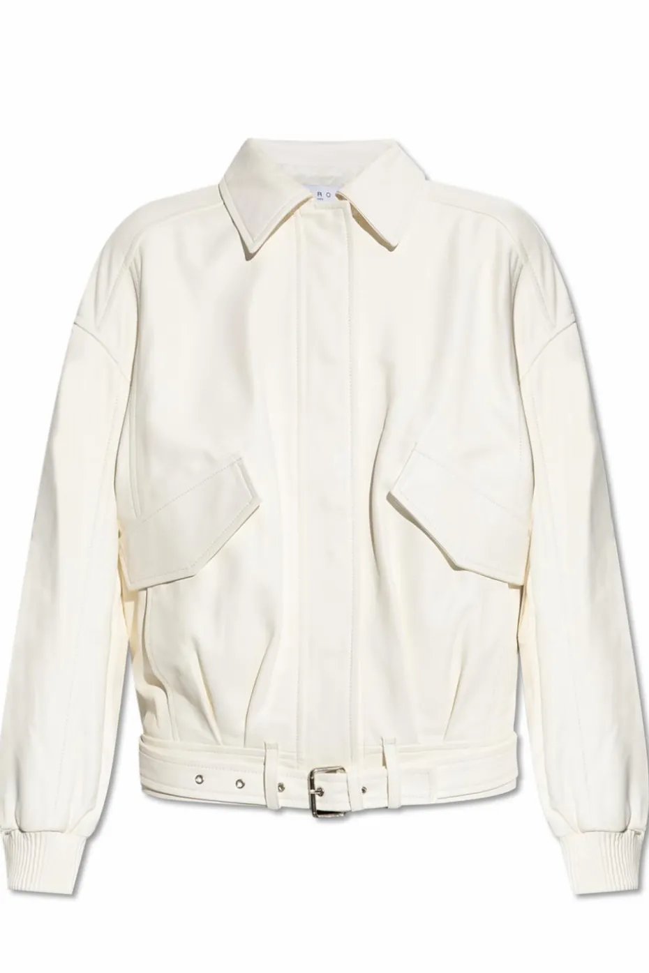 Iro WHITE Leather jacket "Manka"