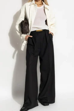 Iro WHITE Leather jacket "Manka"